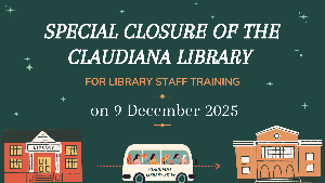 Chiusura straordinaria della Biblioteca Claudiana