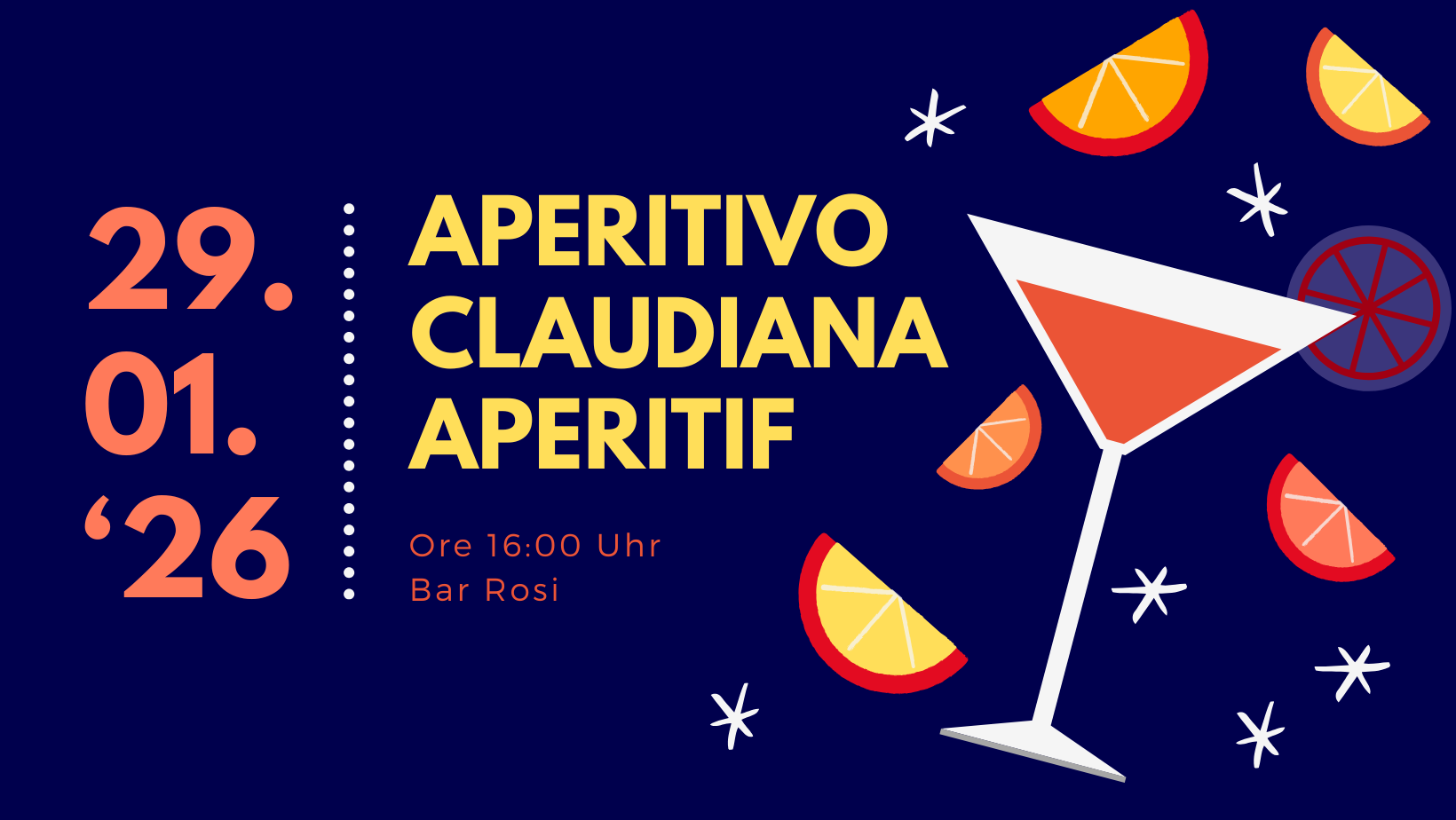 Aperitivo Claudiana Aperitiv