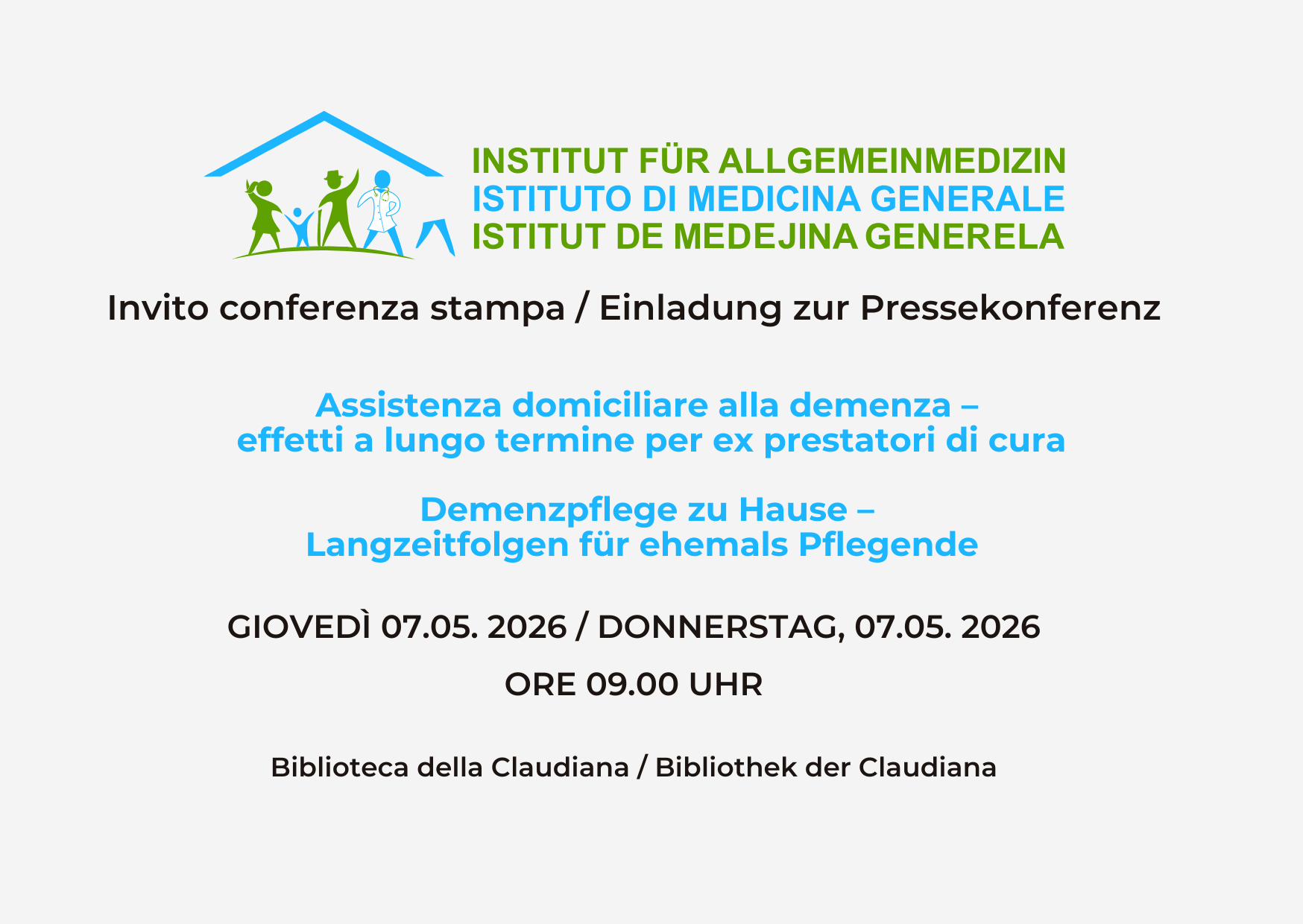 Invito alla conferenza stampa